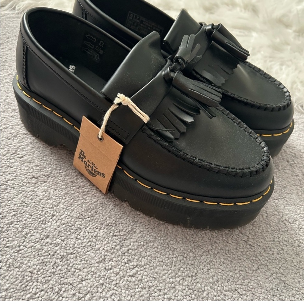 Dr Marten tassel loafers